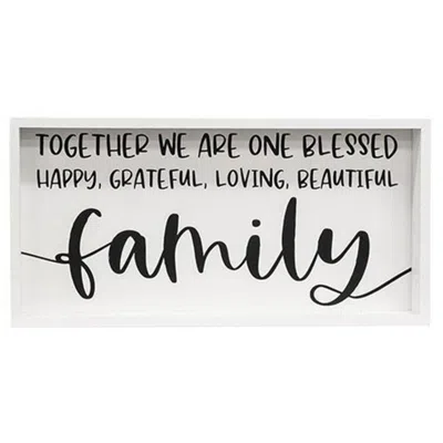 Homegifo Bee Humble Kind Grateful Happy Vertical Framed Sign In Gray