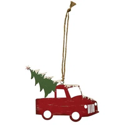 Homegifo *traveling Tree Ornament In Red