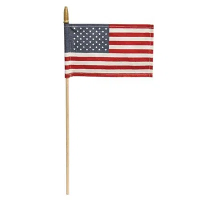 Homegifo Usa Flag Pick 14" (6.5"x4"flag) In Multi