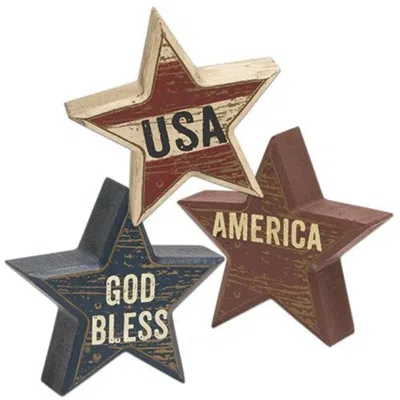 Homegifo Usa Star Sitter 3 Asstd. In Multi