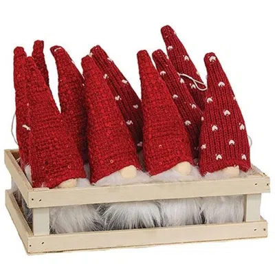 Homegifo *valentine's Red Gnome Ornament