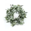 Homegifo Velvet Lamb's Ear & Eucalyptus Wreath 20"