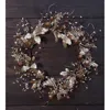 Homegifo Vintage Holly & Bells Wreath 20"