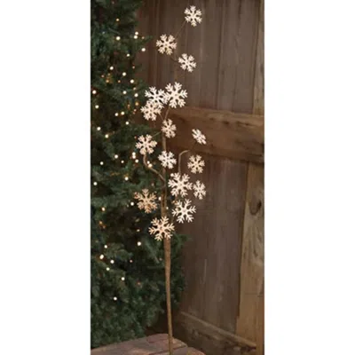 Homegifo Vintage Snowflake Spray 24" In Multi