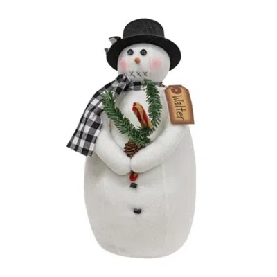 Homegifo Walter Snowman Doll In Multi