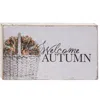 Homegifo Welcome Fall Watercolor Box Sign 2 Asstd.