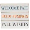 Homegifo Welcome Fall Skinny Block 3 Asstd.