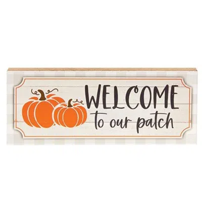 HOMEGIFO *WELCOME TO OUR PATCH PUMPKINS BLOCK