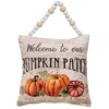 Homegifo *welcome To Our Pumpkin Patch Pillow Ornament