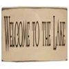 Homegifo Welcome To The Lake Engraved Sign 24" X 3.5"