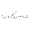 Homegifo *welcome Wire Script Wall Word