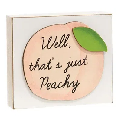 Homegifo *well That's Just Peachy Block In Neutral