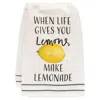 Homegifo *when Life Gives You Lemons Make Lemonade Dish Towel