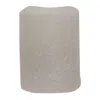 Homegifo White Frosty Timer Votive 2" X 2.5"