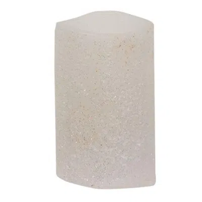 Homegifo White Frosty Timer Votive 2" X 3"