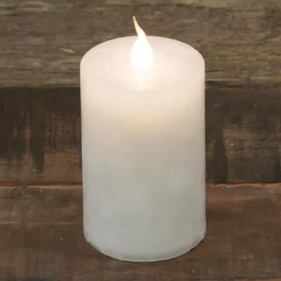 Homegifo White Timer Pillar 3"