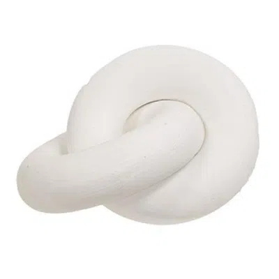 Homegifo *white Wooden Decor Knot