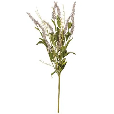 Homegifo Wildflower Spray Dusty Violet In Green