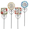 Homegifo Winter Memorial Yard Stake 4 Asstd.