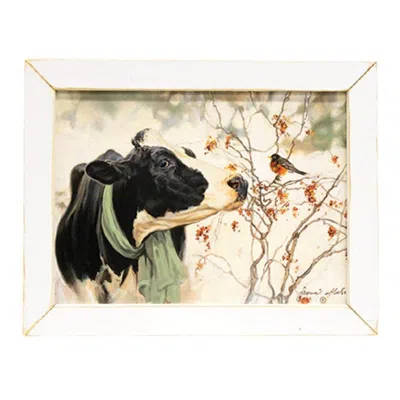 Homegifo Highland Mom & Baby Framed Print