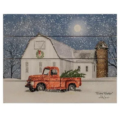 HOMEGIFO WINTRY WEATHER PALLET ART