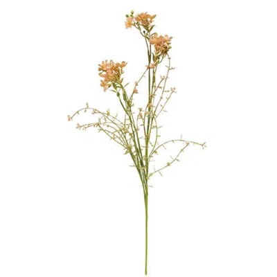 Homegifo *wispy Spring Buds Spray Peach In Multi
