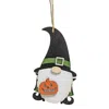 Homegifo *witch Gnome & Jack Ornament