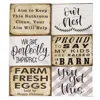Homegifo Wood Block W/sayings Everyday Assortment