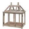 Homegifo Wood Frame House Lantern (2 Box Assembly)