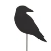 Homegifo ^^^wooden Crow Planter Stake 6.5"h