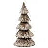 Homegifo Wooden Snowy Tree 3 Asstd.