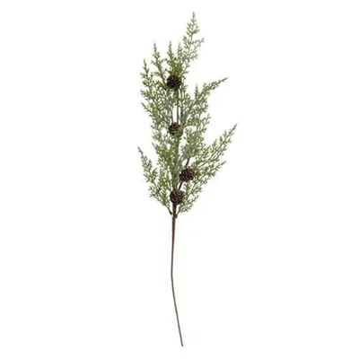 Homegifo *woodland Cedar Spray 27" In Green