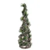 Homegifo Woodland Snowy Pine Cone Tree - 22"h