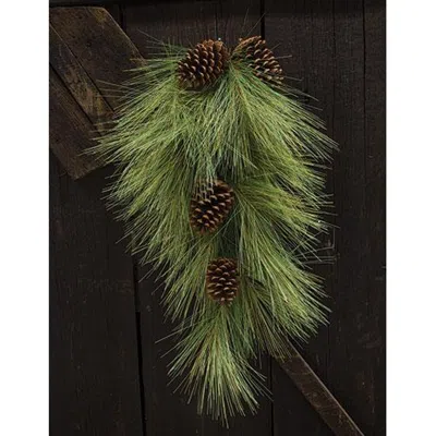 Homegifo Woodsy Needle Pine Teardrop In Green
