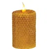 Homegifo Wrapped Honeycomb Timer Pillar 2" X 3"