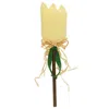 Homegifo *yellow Stripe Tulip Stake