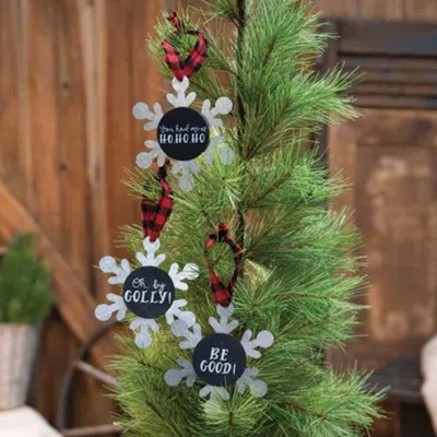 Homegifo *you Had Me At Ho Ho Ho Ornament 3 Asstd. In Green