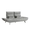 Homelegance 91" White Label Power Adjustable Viggo Sofa In Gray