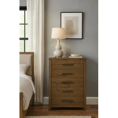 Homelegance Ardenwood 38"w 5-drawer Chest In Brown