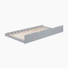 Homelegance Koblick Transitional Solid Wood Twin Trundle Unit With Supportive Slats & Under-bed Storage Capabili In White