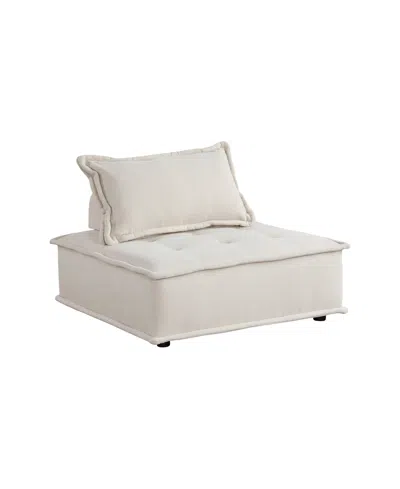 Homelegance White Label Alexia 40" Modular Accent Chair In Black