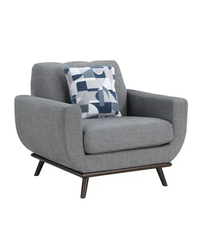 Homelegance White Label Andora 42" Chair In Gray