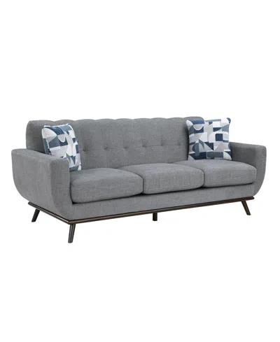 Homelegance White Label Andora 87" Sofa In Gray