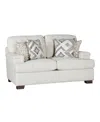 Homelegance White Label Casoria 66" Love Seat In Cream