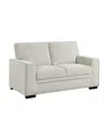 Homelegance White Label Dickinson 62" Love Seat In Beige