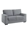 Homelegance White Label Dickinson 62" Love Seat In Gray