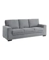 Homelegance White Label Dickinson 84" Sofa In Gray