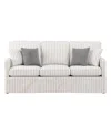 Homelegance White Label Emilio 79" Polyester Sofa In Multi-color