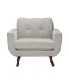 Homelegance White Label Lafael 42" Chair In Beige