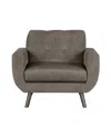 Homelegance White Label Lafael 42" Chair In Brown